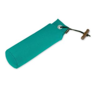 Ein grüner Futterdummybeutel