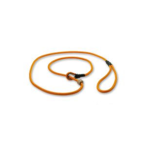 Orange Retrieverleine mit Zugbegrenzung